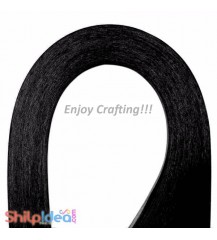Quilling Paper Strips - Black - 3mm